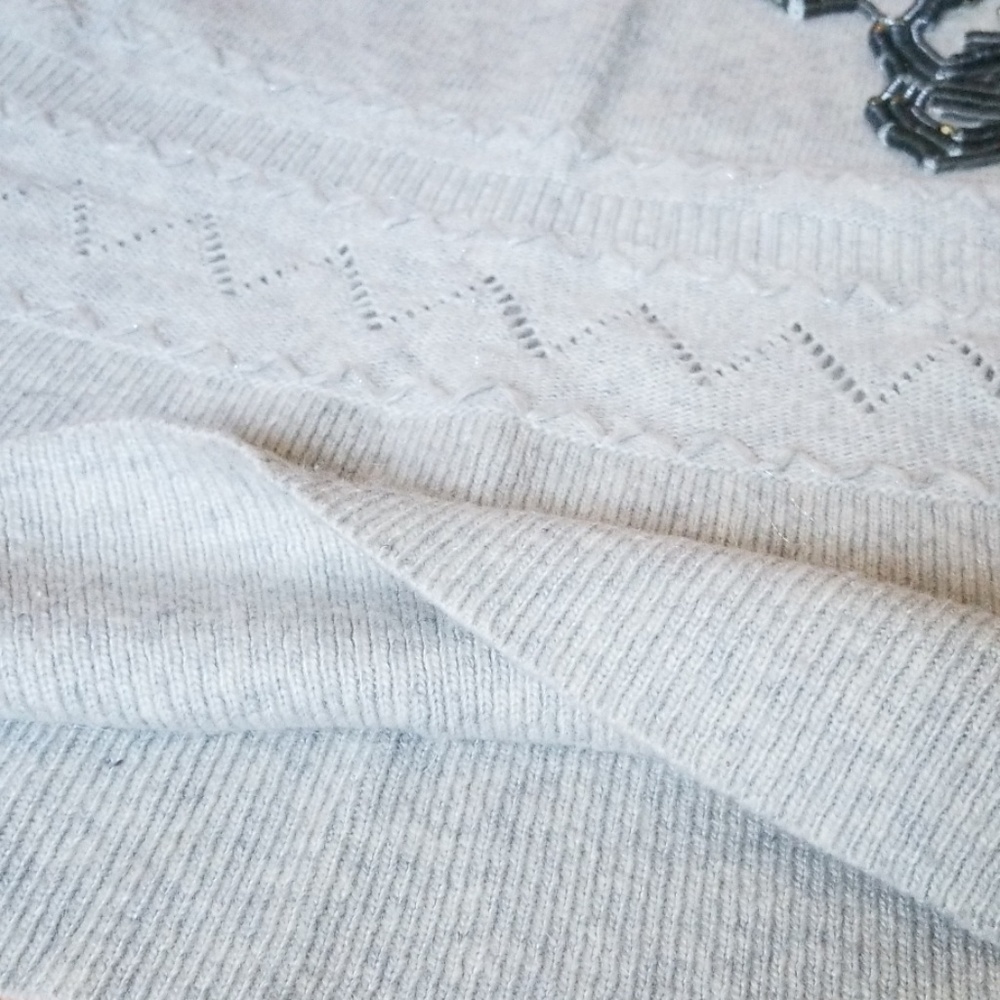 Gusto Knitwear Angora wool gray dress XS  - Small - Picture 2 of 8